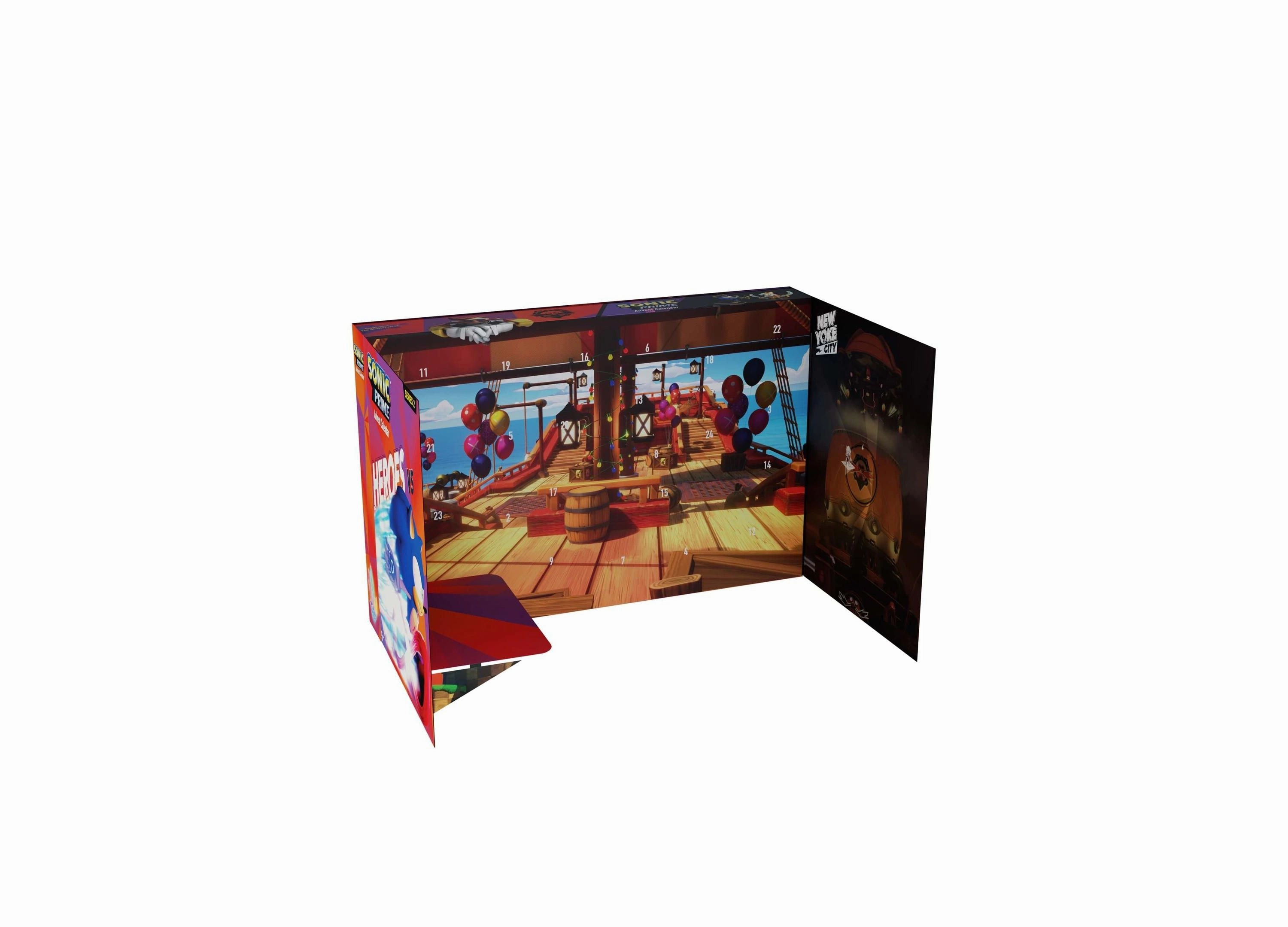 Sonic Prime Holiday Countdown Advent Calendar