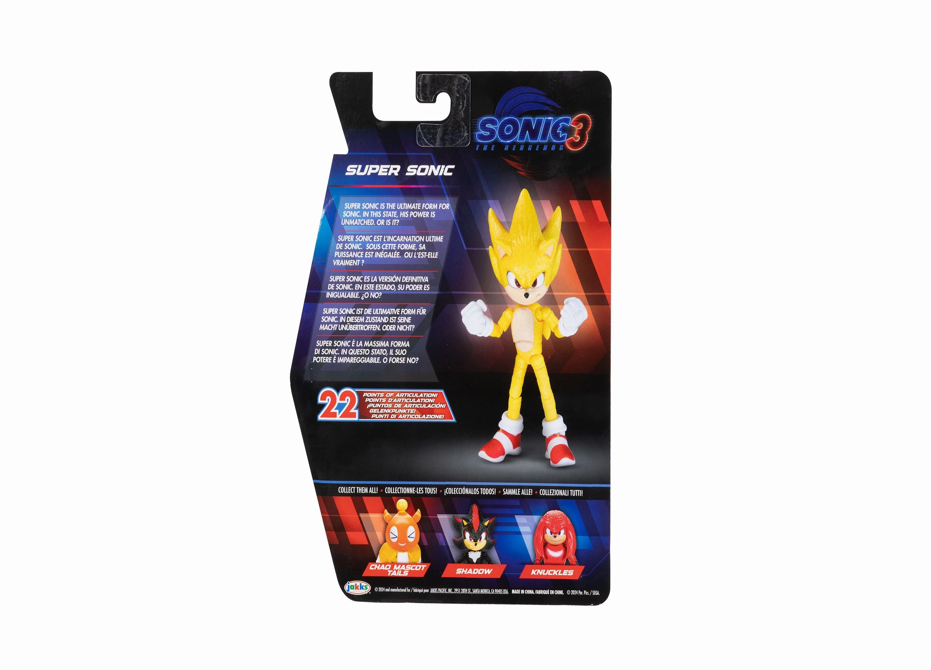 Sonic the Hedgehog 3 Movie-Inspired 5" Articulated Action Figure
