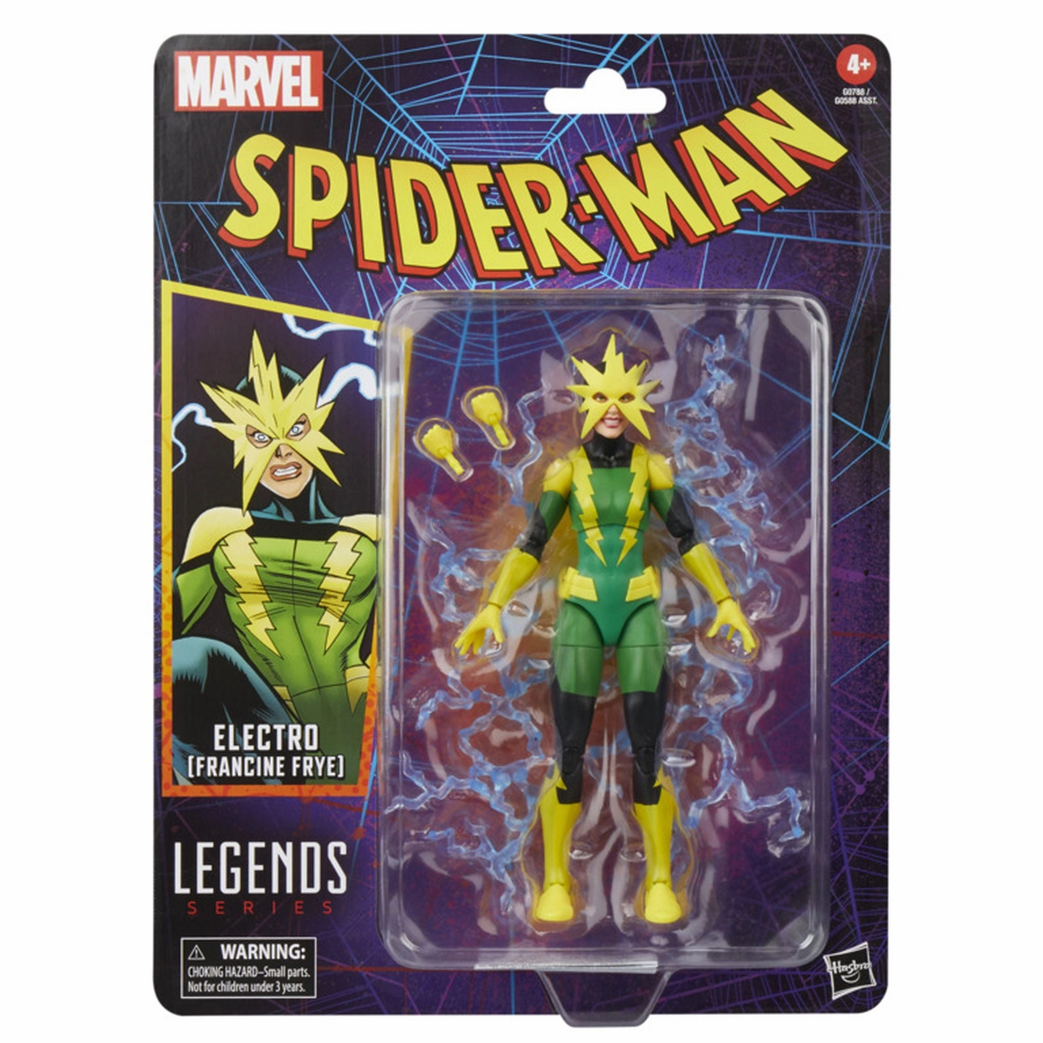 Spider-Man Marvel Legends Retro Series Electro Action Figure
