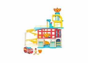 Spin Master Firebuds HQ Interactive Playset with Lights and Sounds
