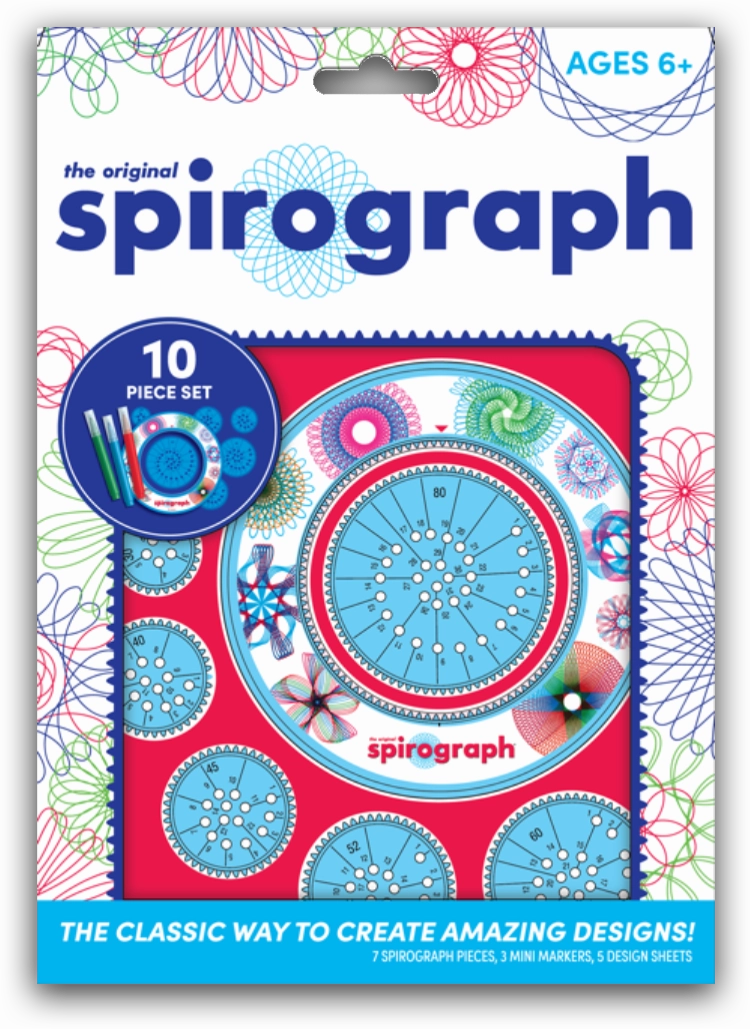 Spirograph Value Set Scratch And Shimmer