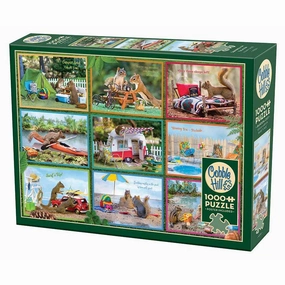 Squirrels on Vacation 1000pc