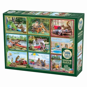 Squirrels on Vacation 1000pc