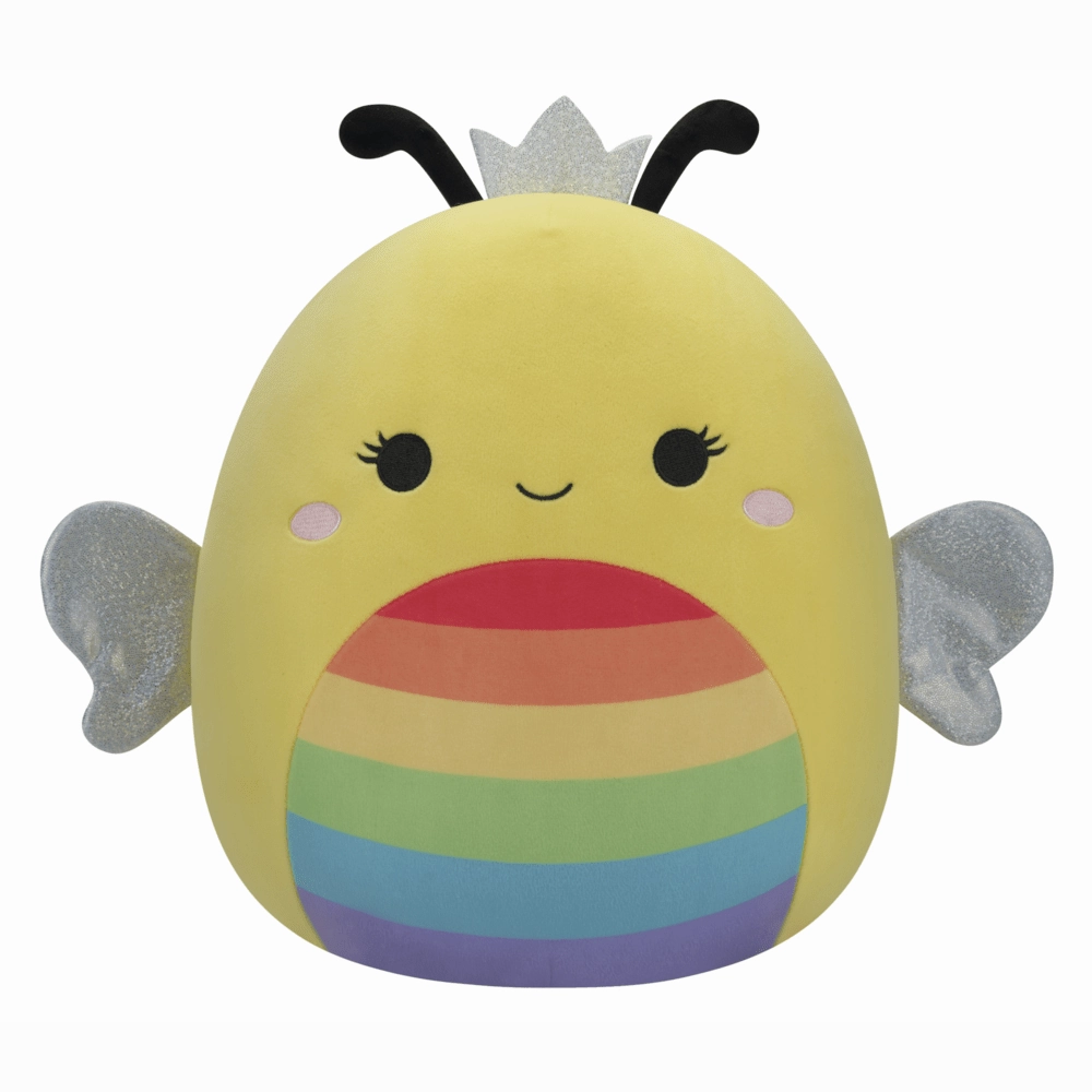 Squishmallows 12 Inch Plush S15 Sunny Bee With Rainbow Belly