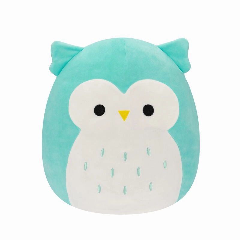 Squishmallows 12 Inch Plush S16 Winston Teal Owl
