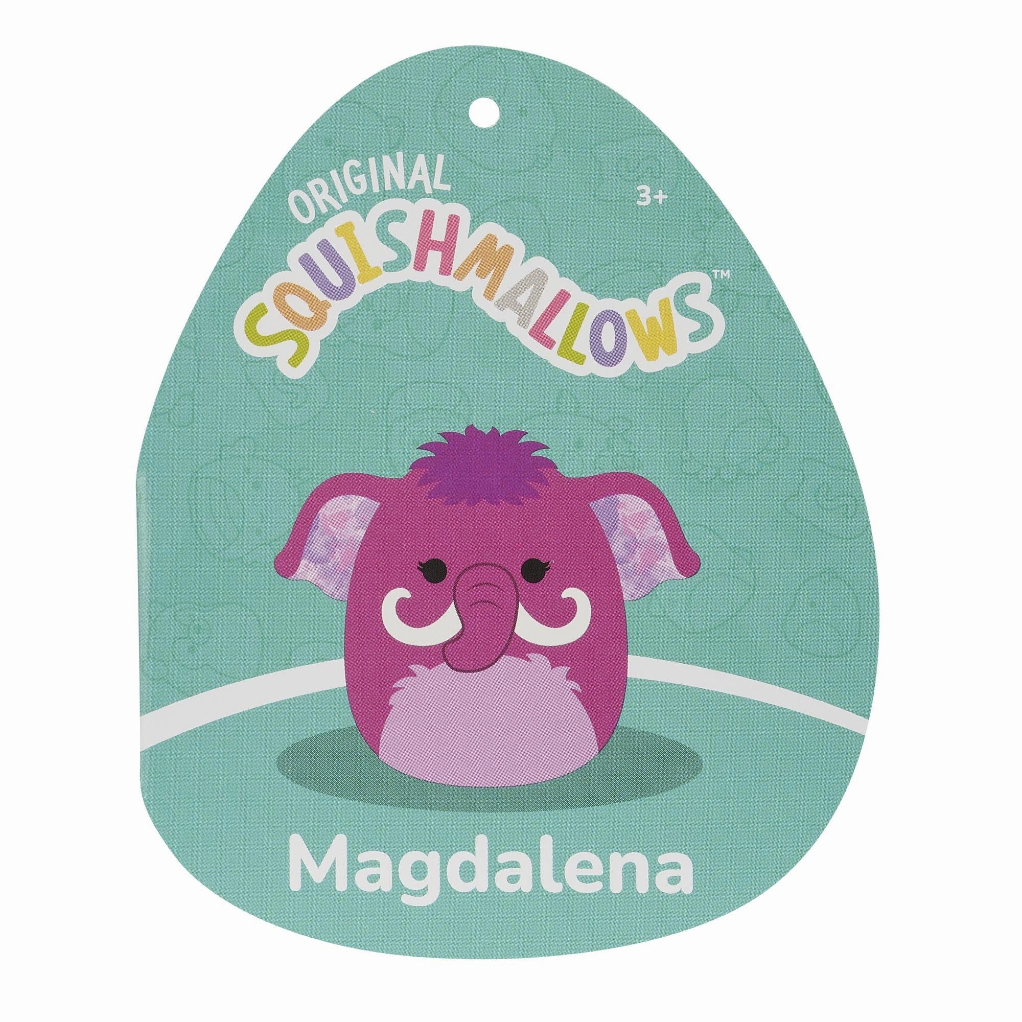 Squishmallows 12 Inch Plush S17 Magdalena Magenta Woolly Mammoth