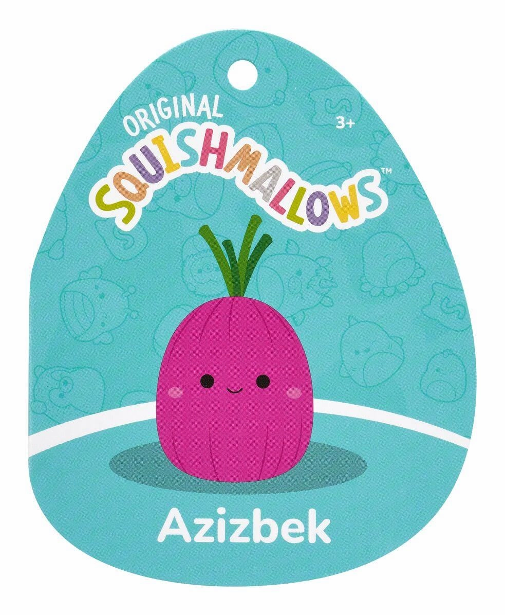 Squishmallows 12" Plush Toy Azizbek the Red Onion for Ages 3 and Up