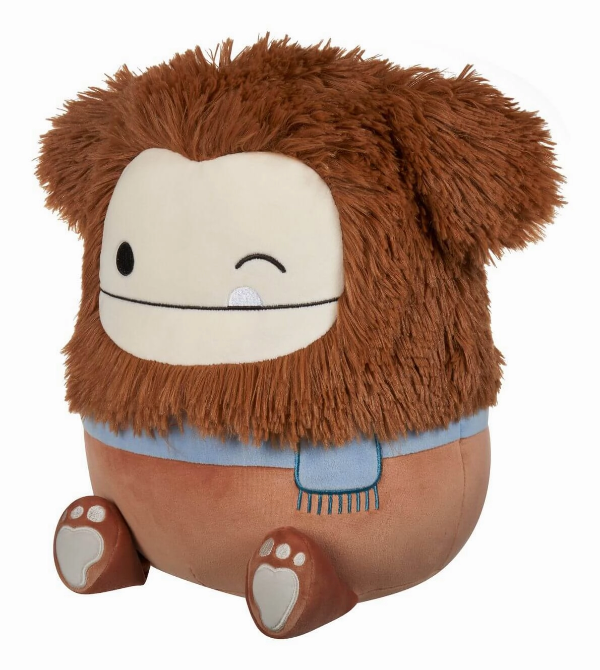 Squishmallows 12" Plush Toy Benny the Winking Bigfoot for Age 3 and Up
