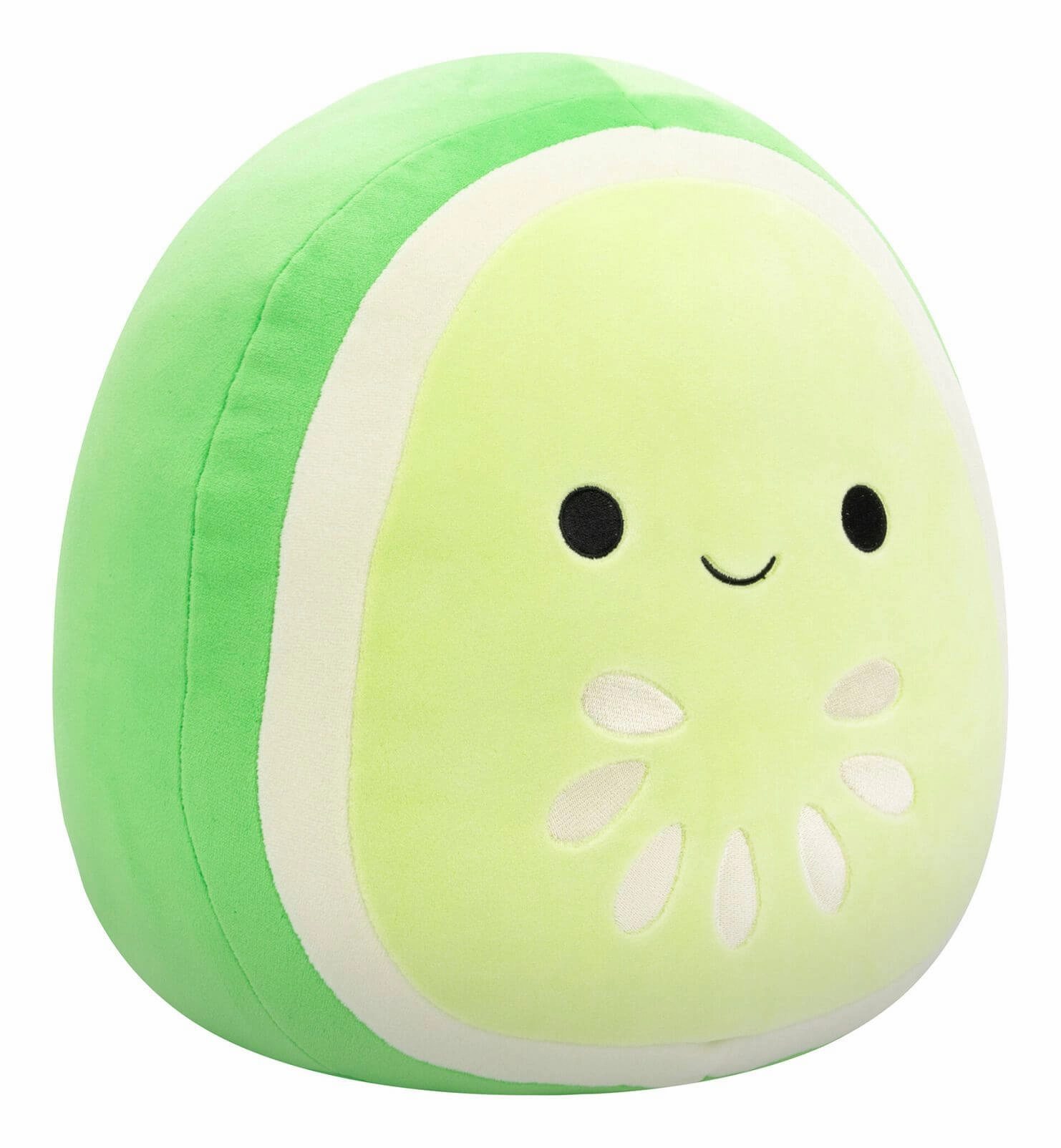 Squishmallows 12" Plush Toy Carmichael the Cucumber Slice for Ages 3 