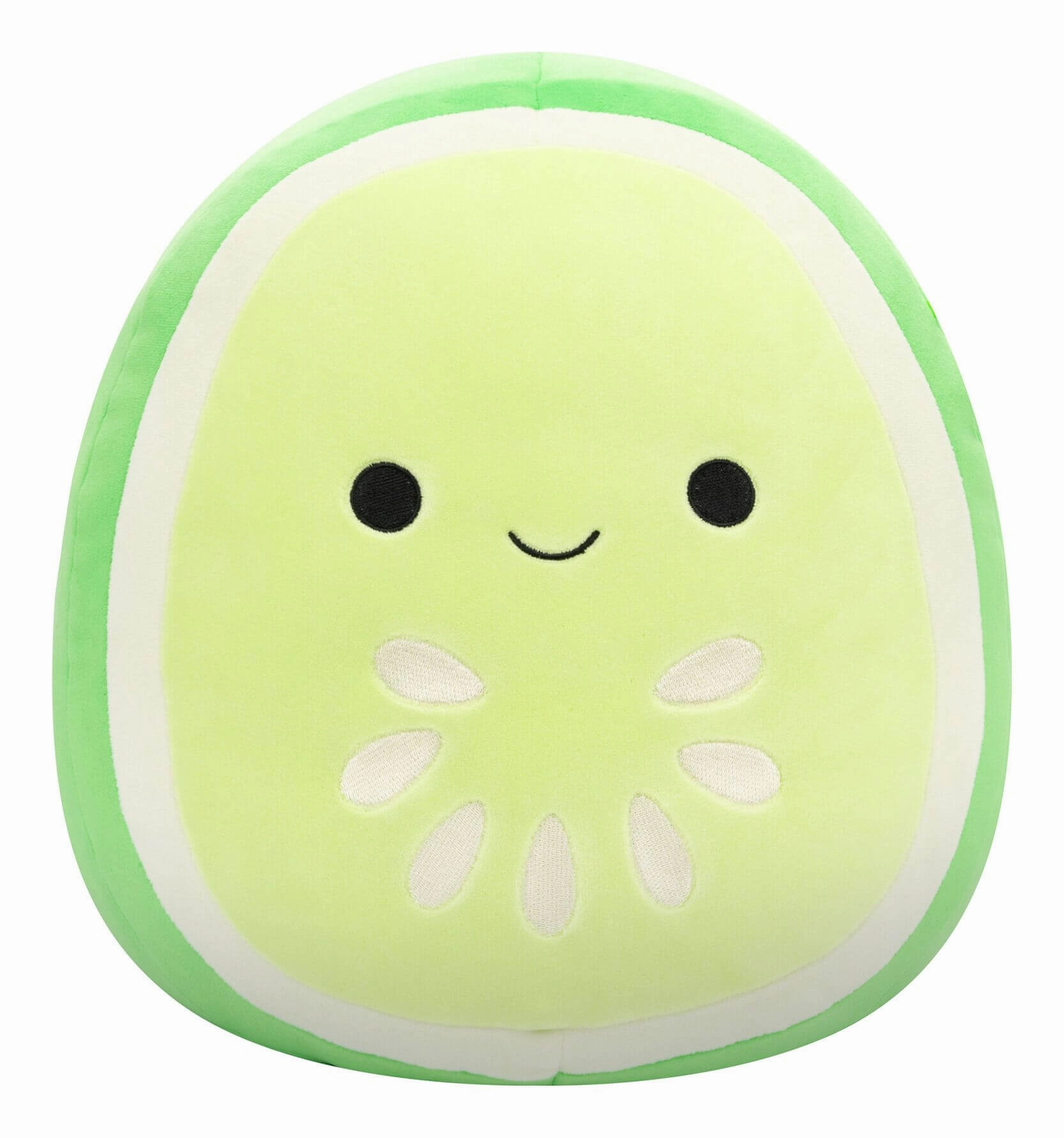 Squishmallows 12" Plush Toy Carmichael the Cucumber Slice for Ages 3 