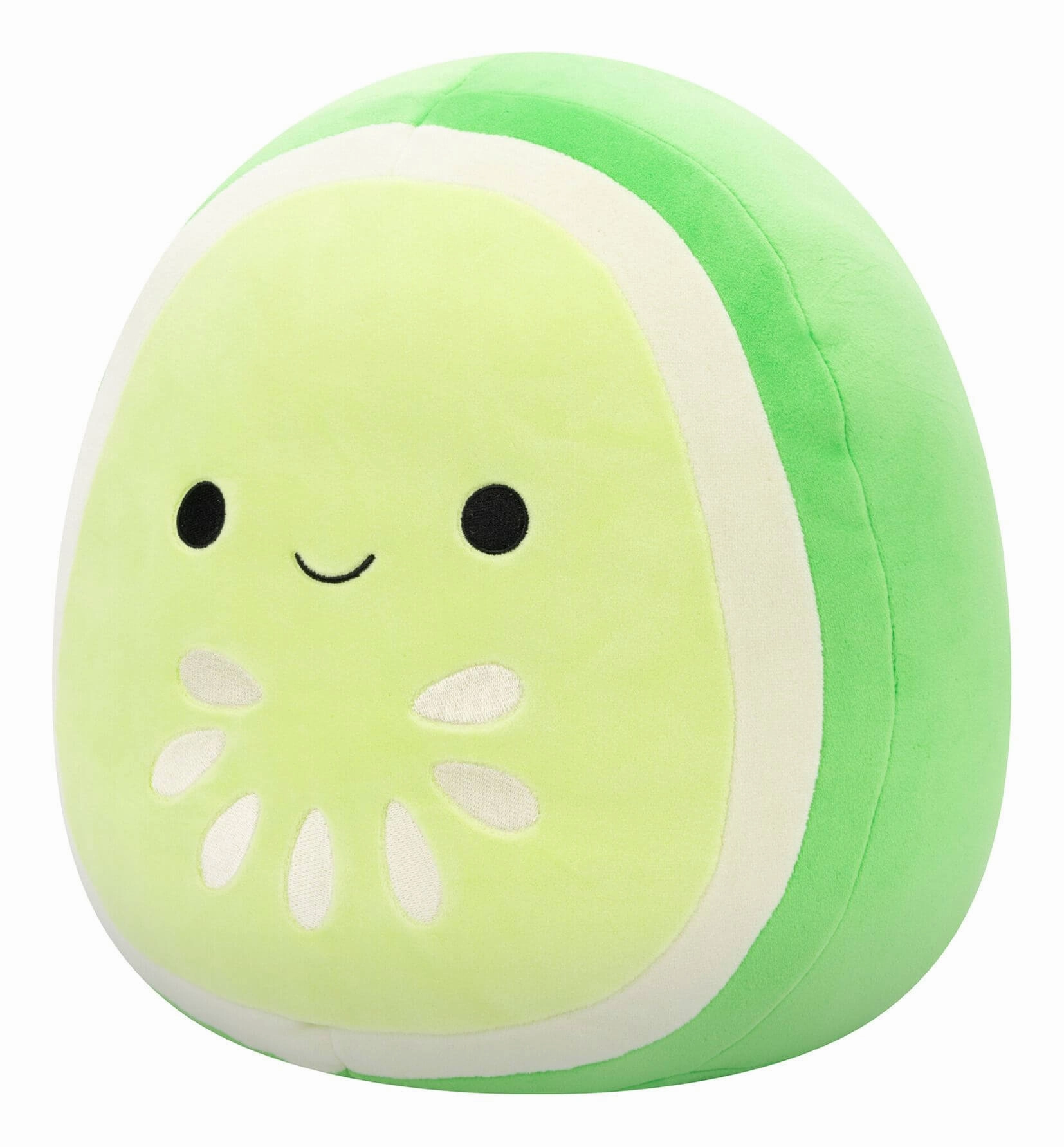 Squishmallows 12" Plush Toy Carmichael the Cucumber Slice for Ages 3 