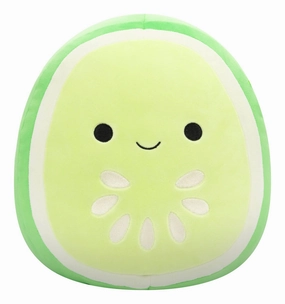 Squishmallows 12" Plush Toy Carmichael the Cucumber Slice for Ages 3 