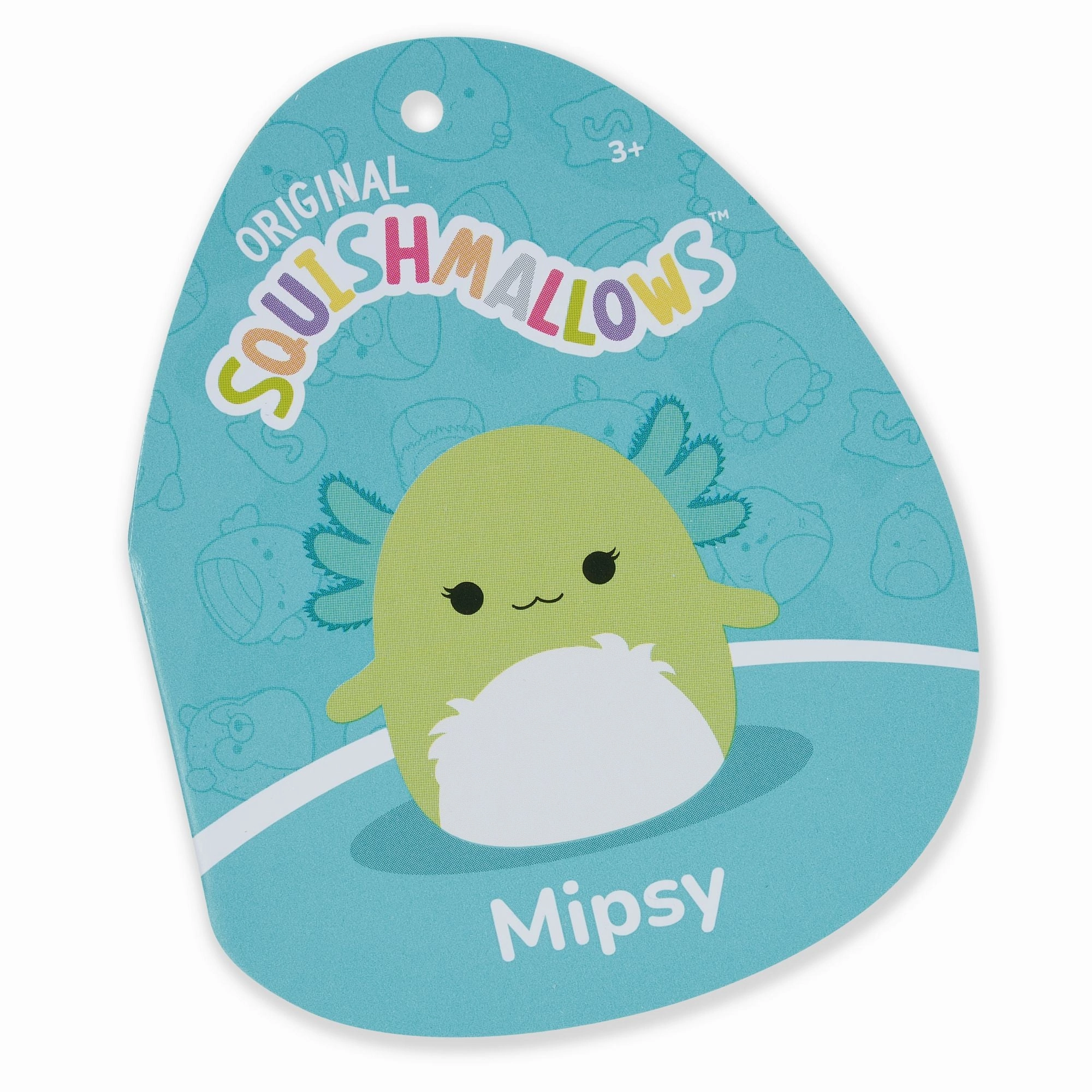 Squishmallows 16 Inch Plush S17 Mipsy Green Axolotl