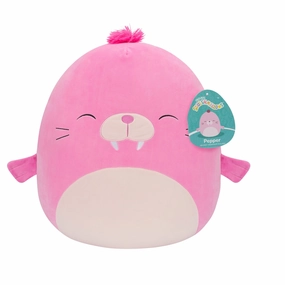 Squishmallows 16 Inch Plush S17 Pepper Pink Walrus