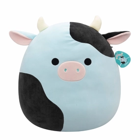 Squishmallows 20 Inch Plush Cillian Blue And Black Cow