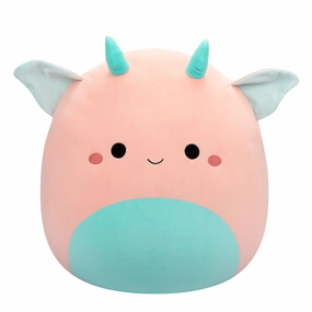 Squishmallows 24 Inch Plush Chitra Pink And Aqua Goblin