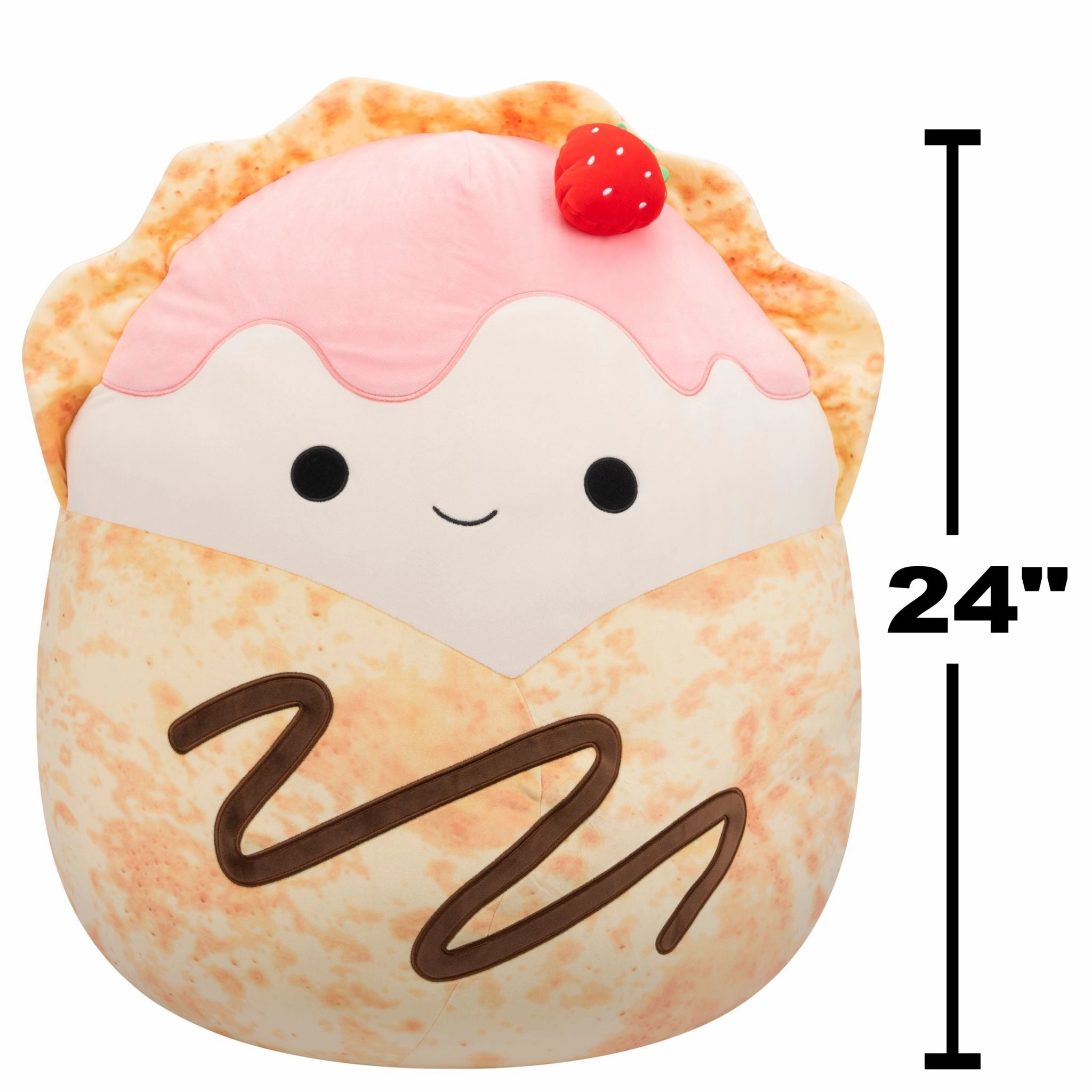 Squishmallows 24 Inch Plush Gasten Strawberry Crepe