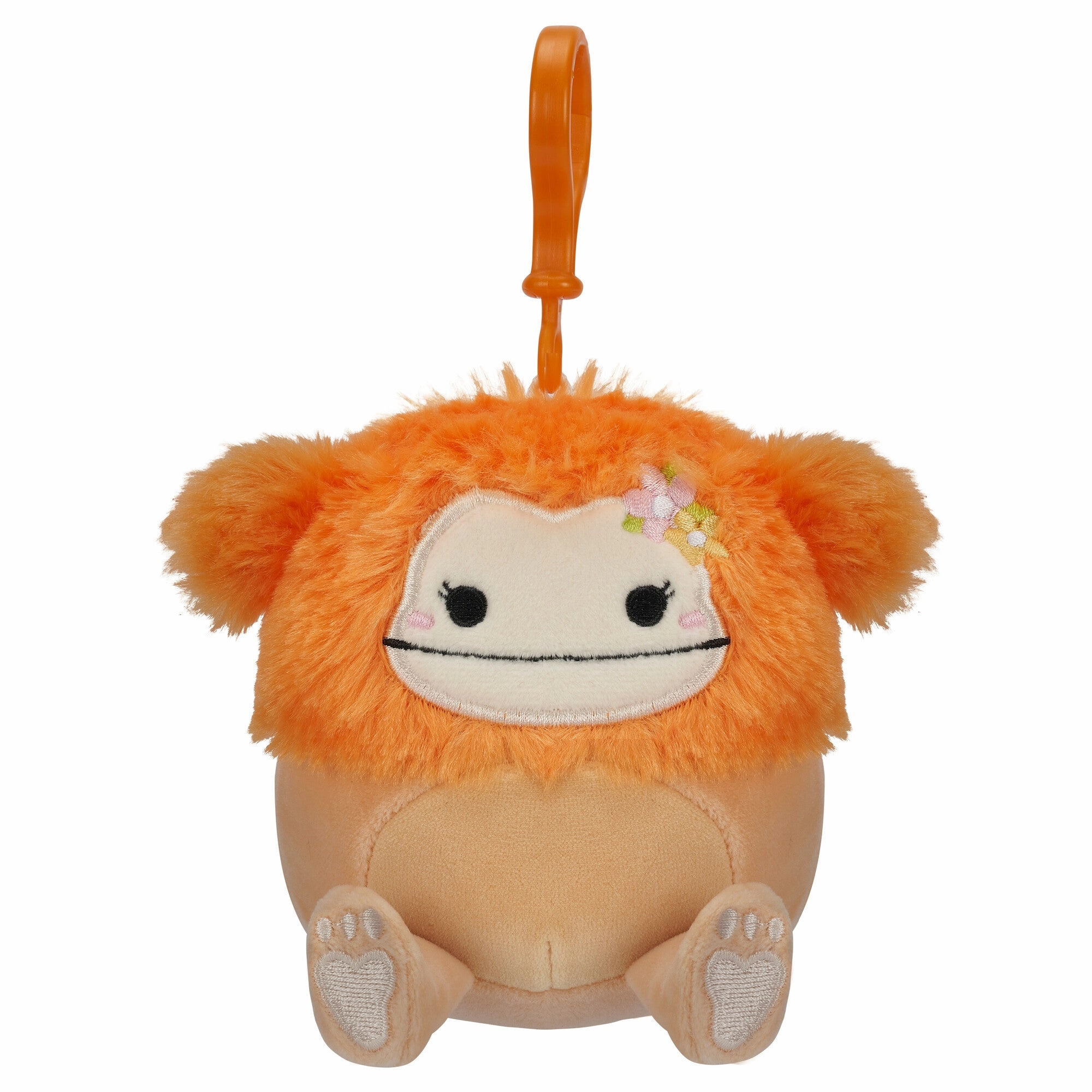 Squishmallows 3.5 Inch Plush Clip-On Shasta The Bigfoot