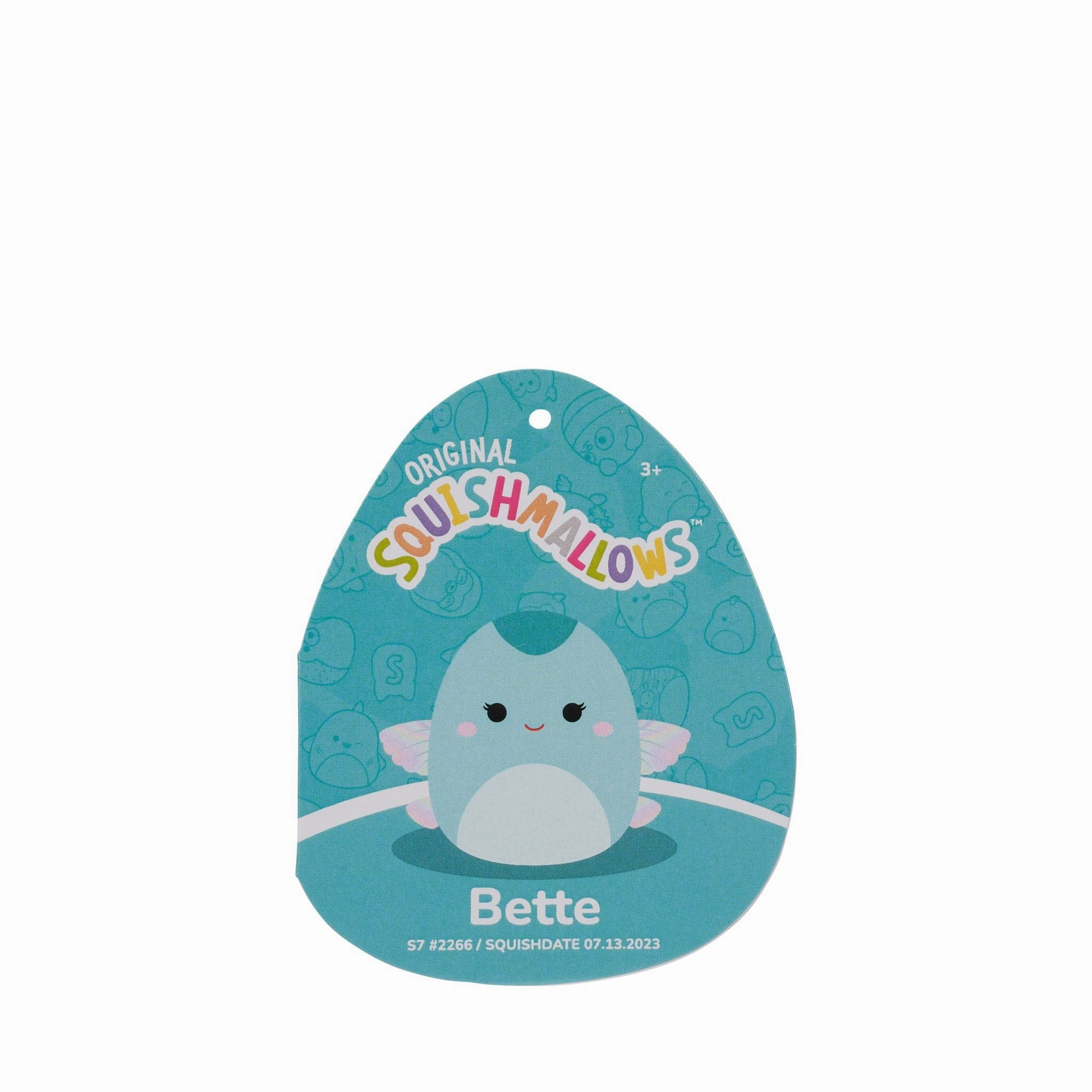Squishmallows 7.5 Inch Plush Bette The Flying Fish