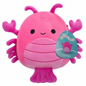 Squishmallows 7.5 Inch Plush Cordea Hot Pink Lobster