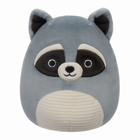 Squishmallows 7.5 Inch Plush Rocky Grey Raccoon