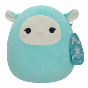 Squishmallows 7.5 Inch Plush S14 Jacob Aqua Blue Lamb