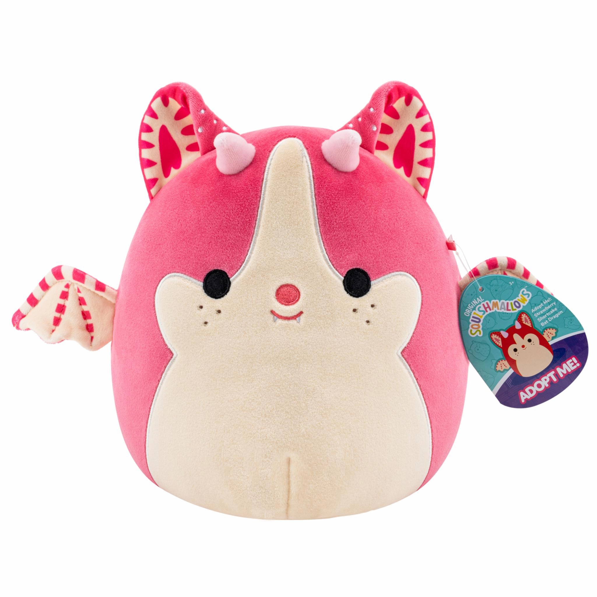 Squishmallows Adopt Me 8 Inch Plush Strawberry Shortcake Bat