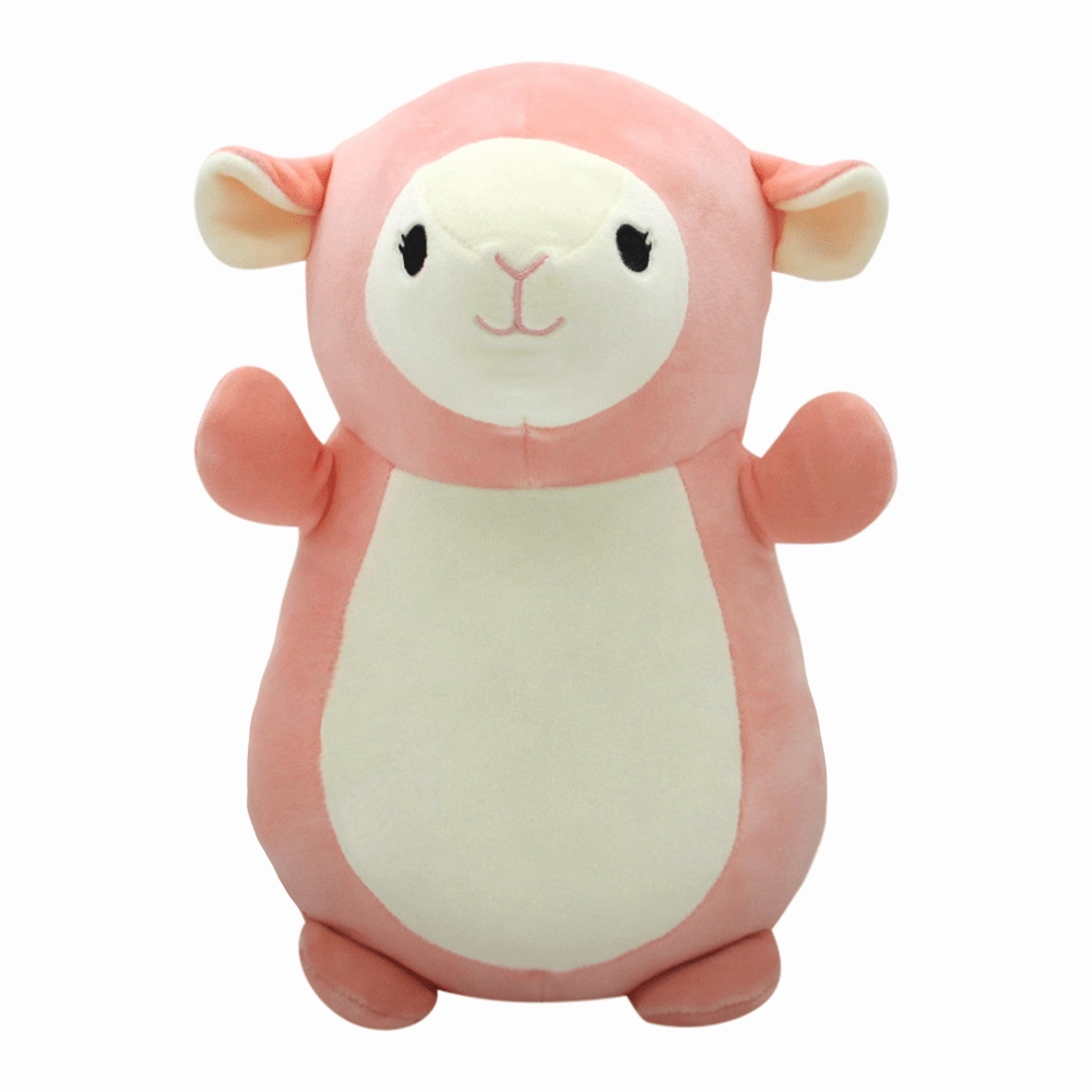 Squishmallows Hugmees 10 Inch Plush Elsa The Pink Lamb