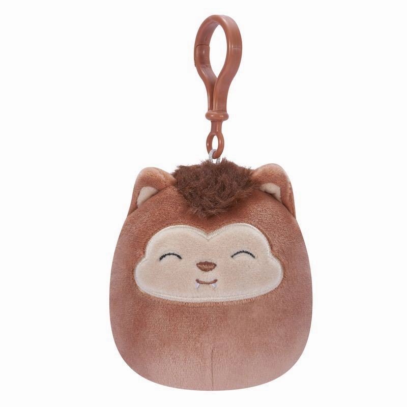 Squishmallows Season Halloween 3.5 Inch Plush Clip-On Wade Werewolf