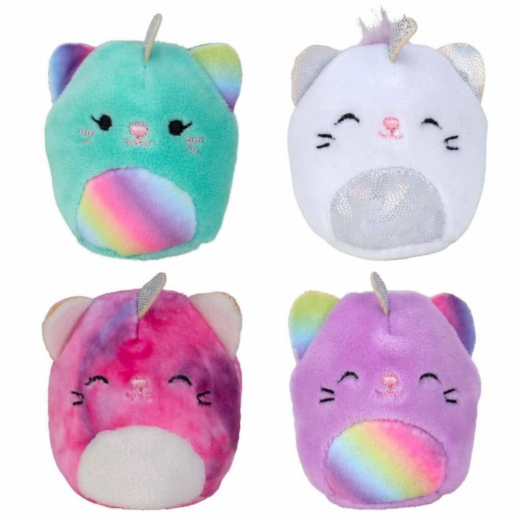 Squishmallows Squishville Caticorn Squad 4 Pack