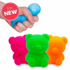 Squishy Neon Scented Bear Sensory Toy in Assorted Colours