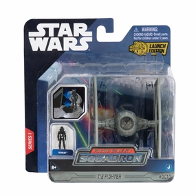 Star Wars 3 Inch Vehicle & Figure Micro Galaxy Squadron 0010 Tie Fighter
