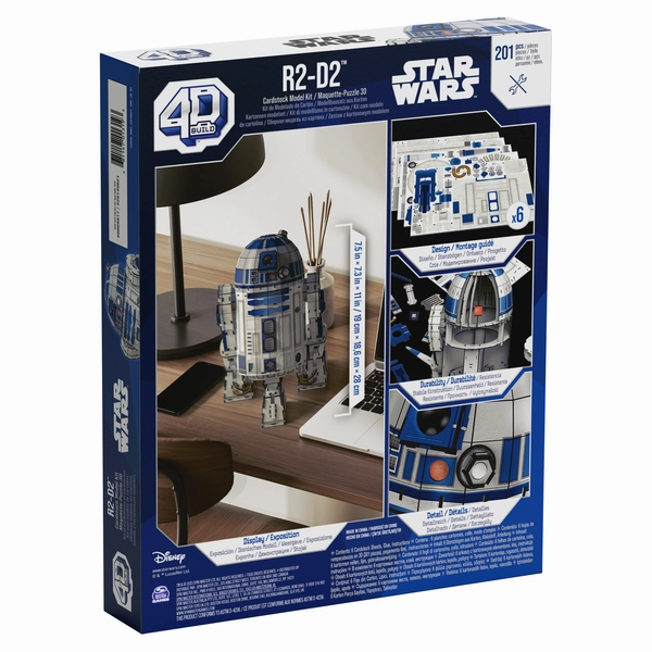 Star Wars 4D Build - R2-D2
