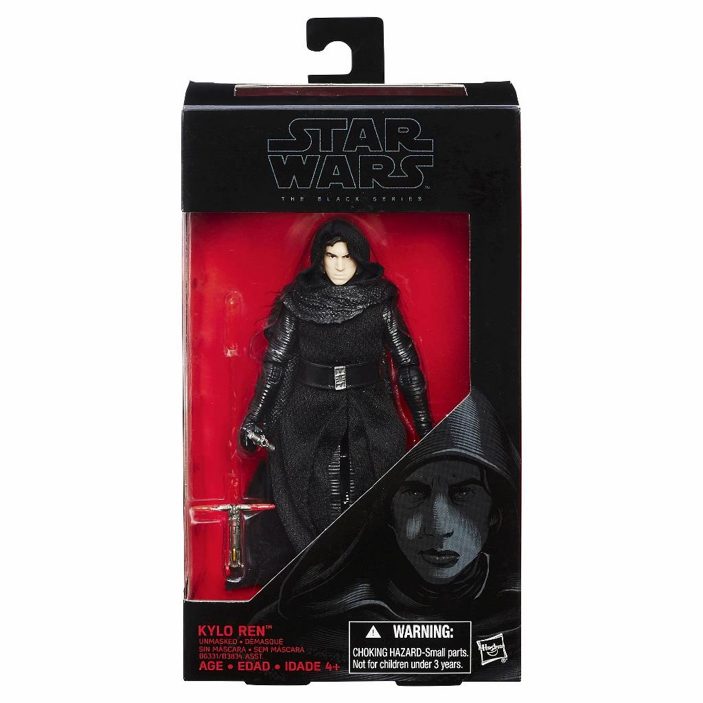 Star Wars E7 Black Series 6 Inch(15cm) Figure Kylo Ren Unmasked