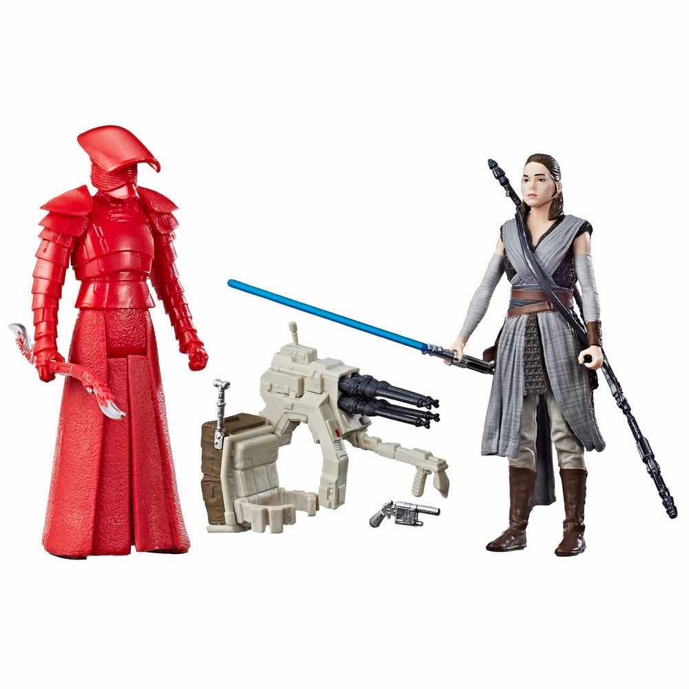 Star Wars Episode 8 Deluxe Figure 2 Pack Rey (Jedi Training) & Imperial Praetorian Guard