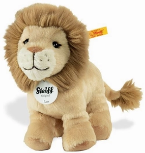 Steiff 16cm Leo Lion Beige Cuddly Plush Soft Toy Suitable from Birth