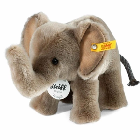 Steiff 18cm Trampili Elephant Woven Fur Soft Toy Suitable from Birth