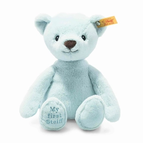 Steiff 26cm Blue My First Steiff Teddy Bear Gift Suitable from Birth
