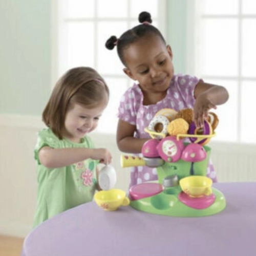 Step2 Cafe Barista Coffee Shop Kitchen Kids Play Set with Sounds