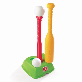 Step2 Toddler 2-in-1 T-Ball and Golf Indoor or Outdoor Learning Sports Play Set