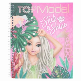 Stick & Shine Colour Book