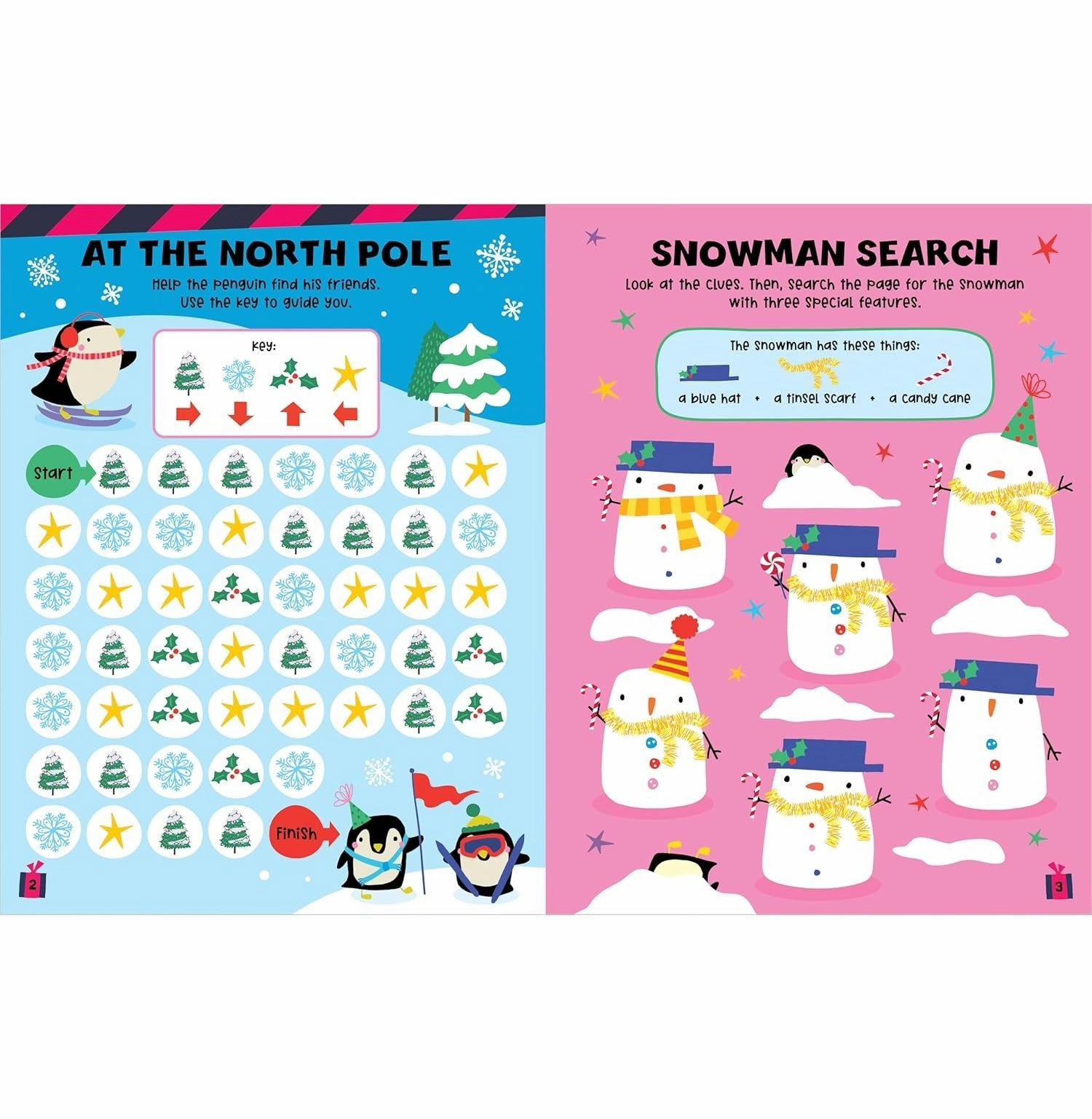 Sticker Activity Books Polar Party Activity Book
