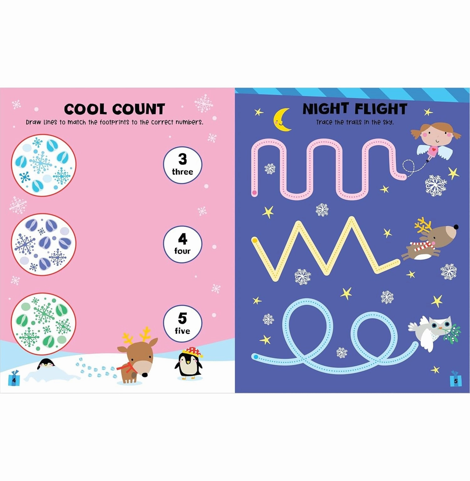 Sticker Activity Books Reindeer Express Activity Book