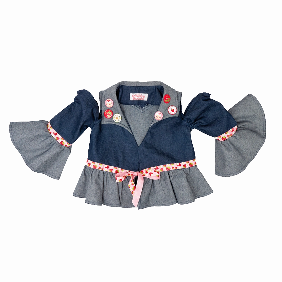 STRAWBERRY SHORTCAKE BERRY DENIM JACKET - SIZE 4