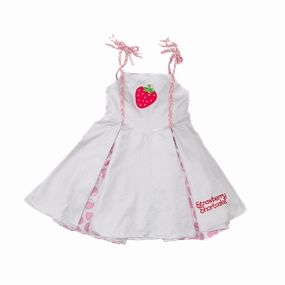 STRAWBERRY SHORTCAKE BERRY SPARKLE DRESS - SIZE 4