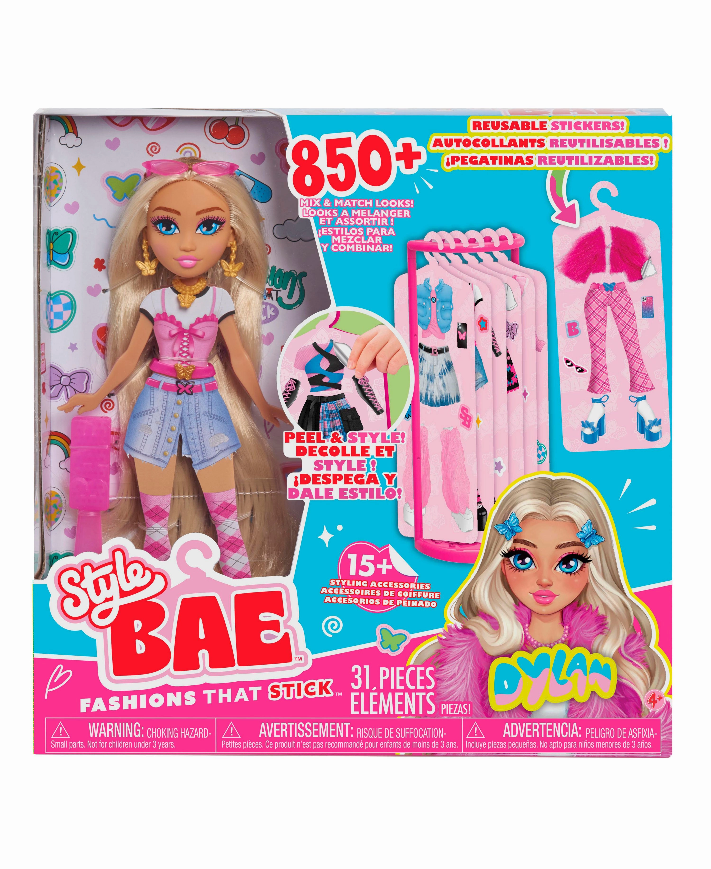 Style Bae 10-inch Fashion Doll - Dylan with Accessories