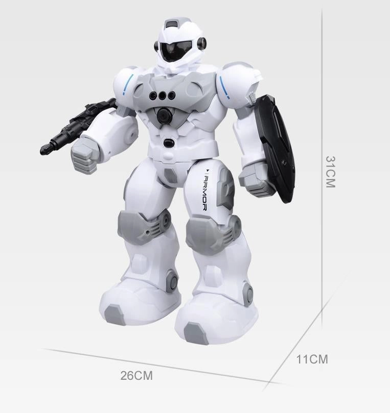 Subotech Remote Control Guardian Police Robot With Weapon