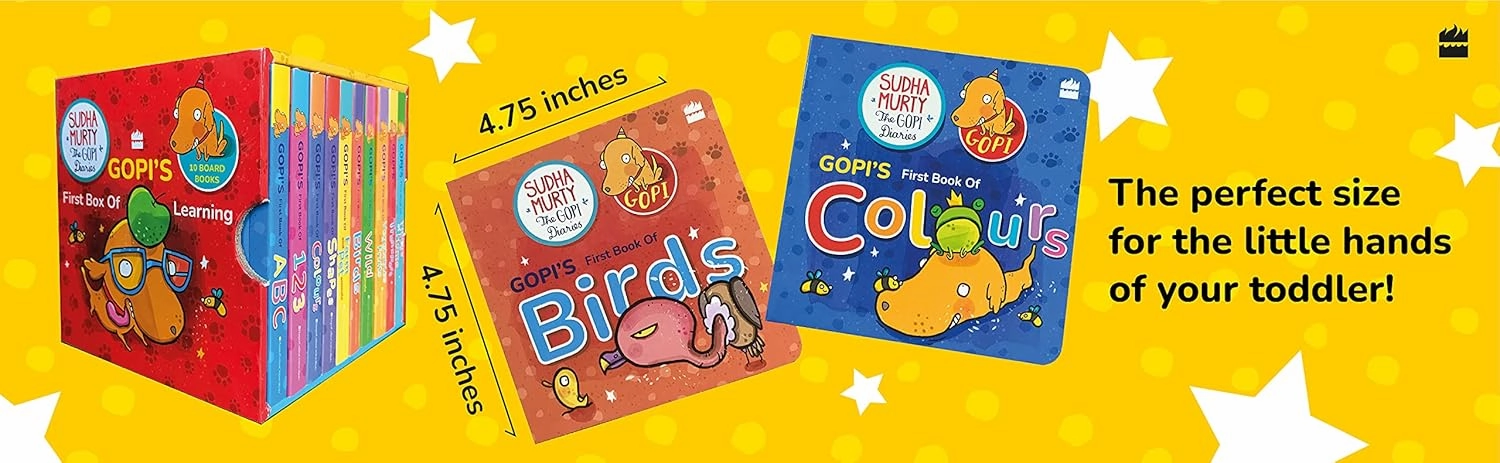Sudha Murty Gopi'S First Box Of Learning for ages 7 