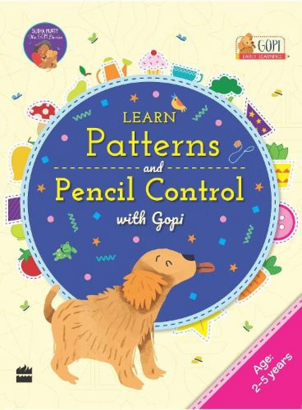 Sudha Murty Learn Patterns And Pencil Control With Gopi for ages 2 