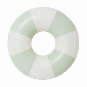 Sunnylife 41 Inch Olive Stripe Inflatable Pool Tube Float